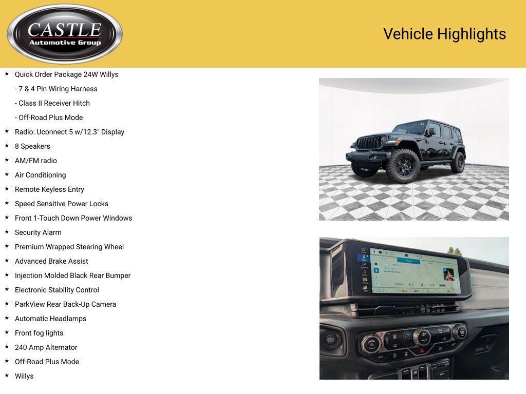 used 2024 Jeep Wrangler car, priced at $40,297
