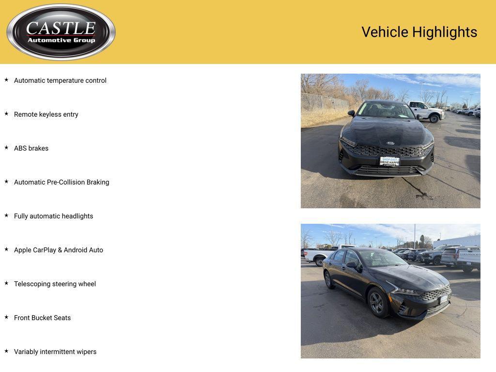 used 2021 Kia K5 car, priced at $13,997