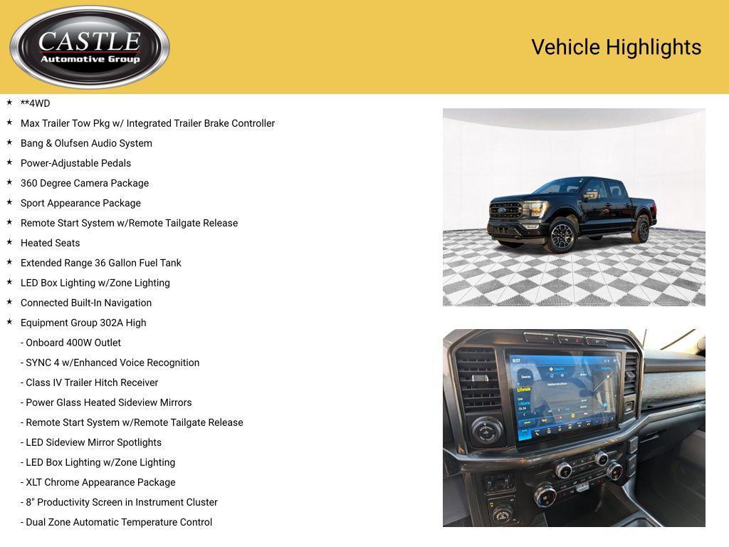 used 2021 Ford F-150 car, priced at $32,228