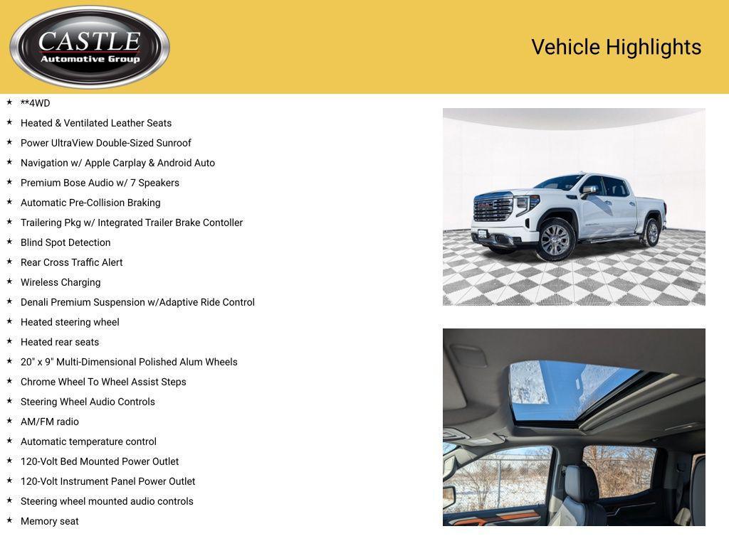 used 2023 GMC Sierra 1500 car, priced at $50,821