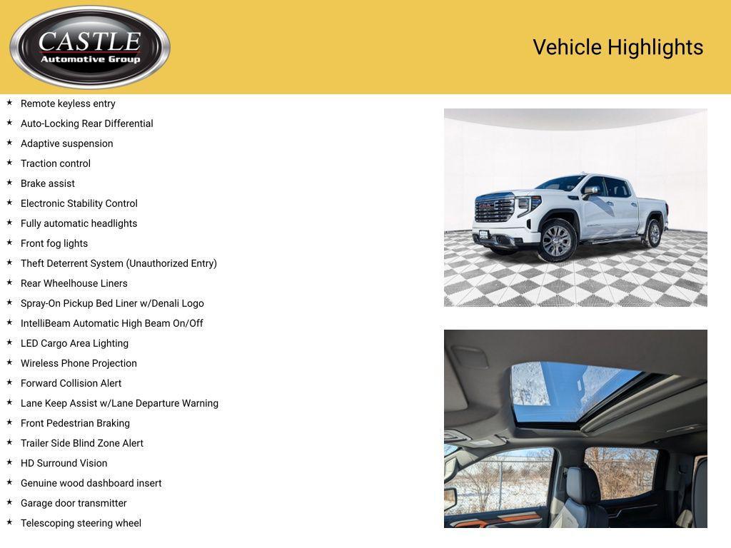 used 2023 GMC Sierra 1500 car, priced at $50,821