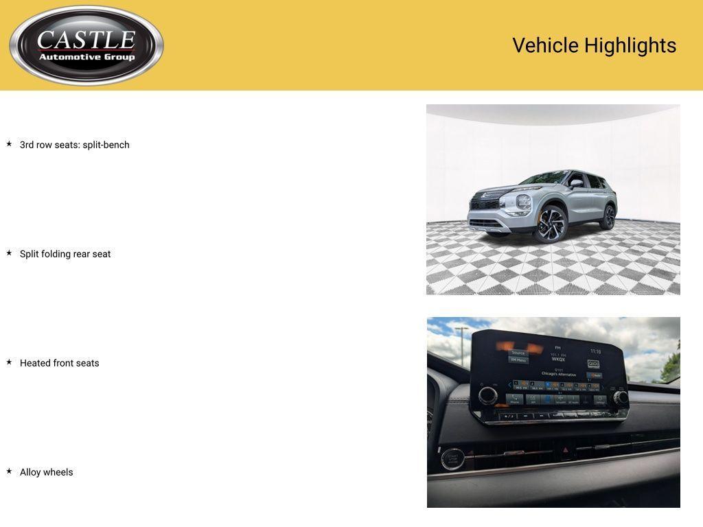 used 2024 Mitsubishi Outlander car, priced at $24,310