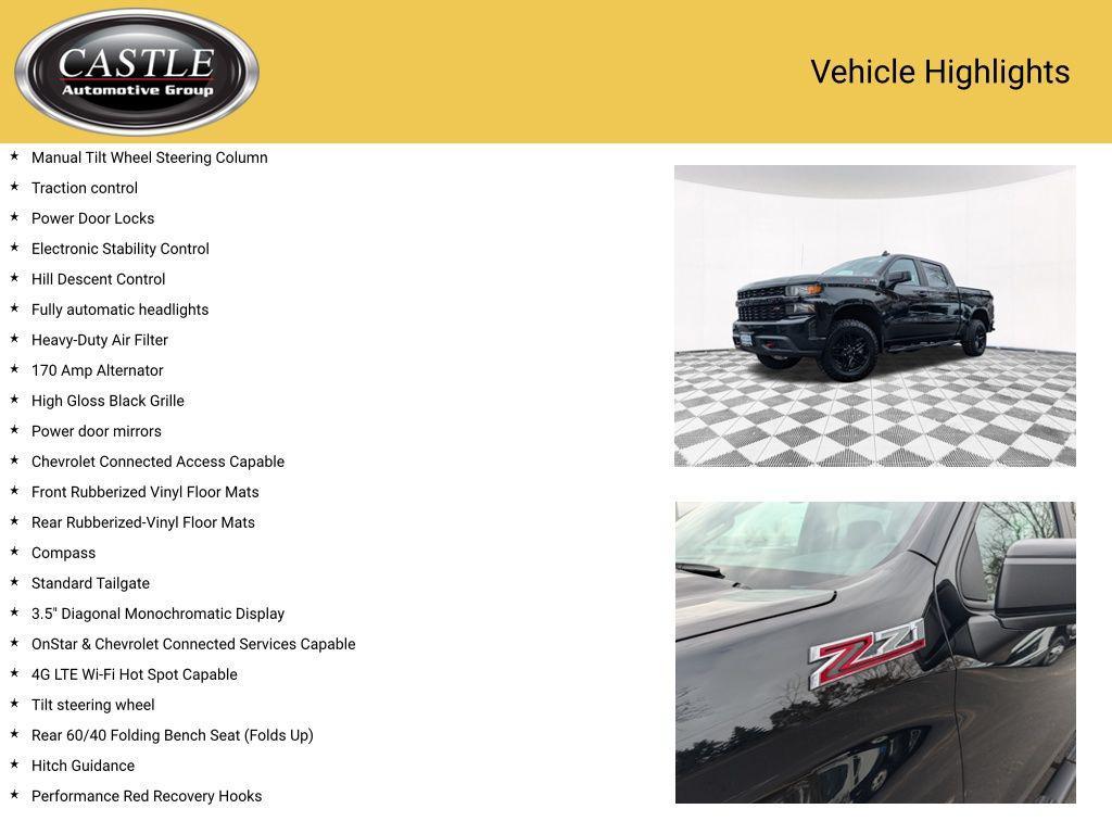 used 2021 Chevrolet Silverado 1500 car, priced at $33,497