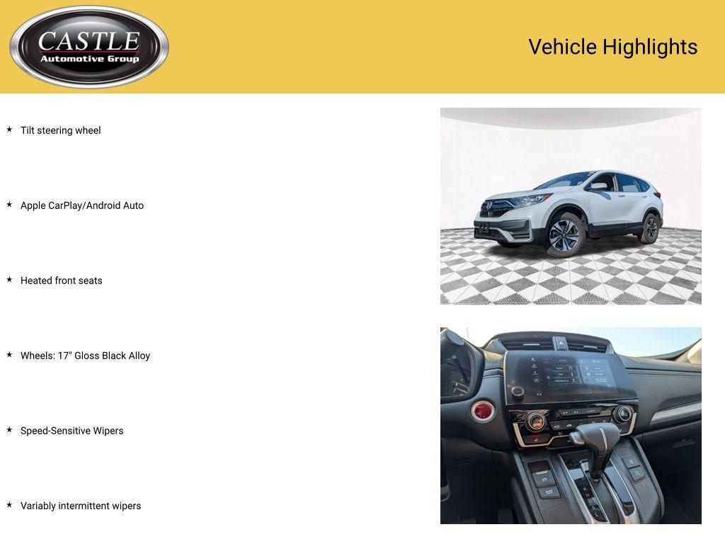 used 2021 Honda CR-V car, priced at $25,799