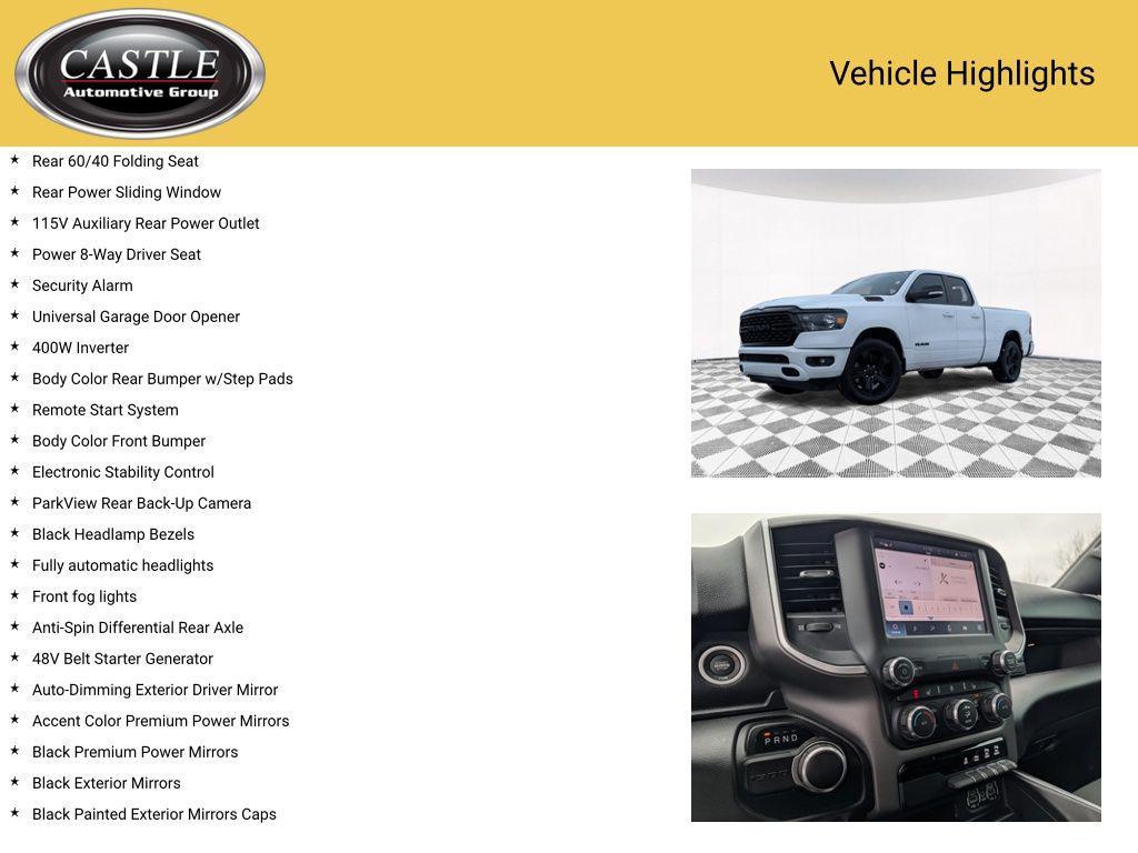 used 2022 Ram 1500 car, priced at $25,753