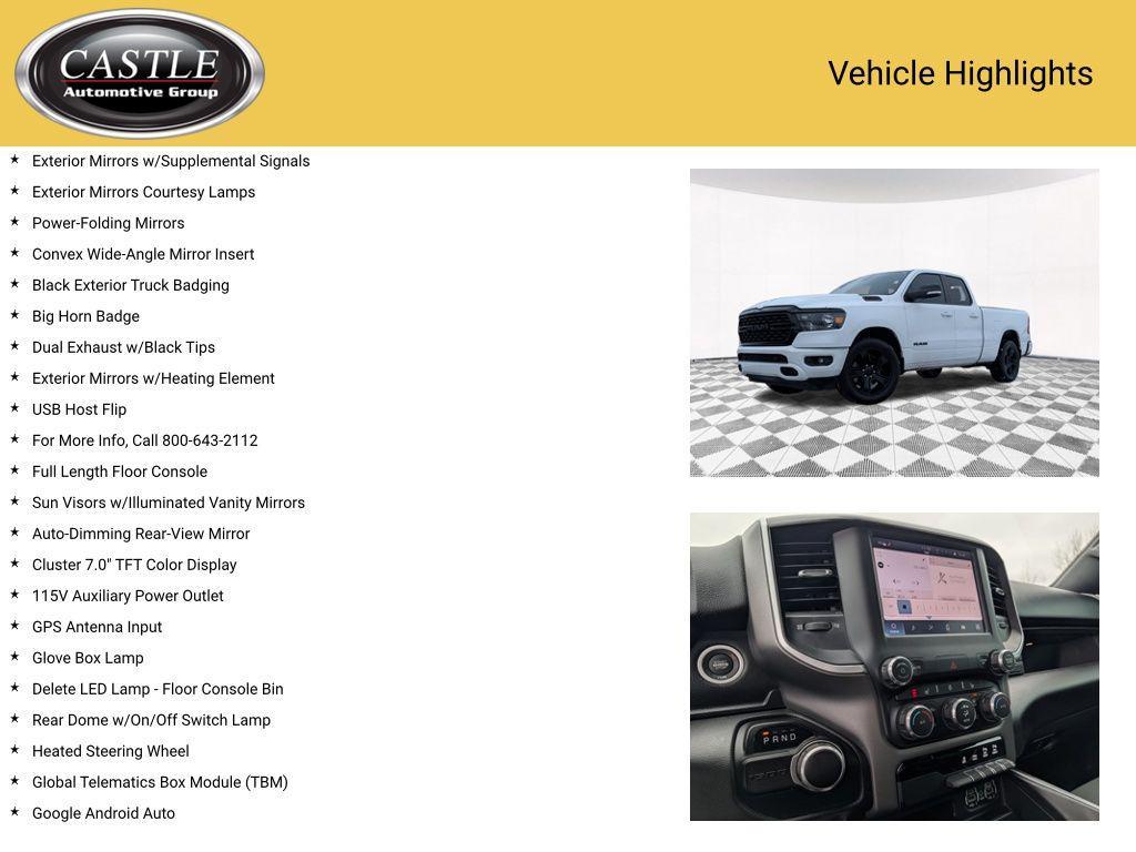 used 2022 Ram 1500 car, priced at $25,753