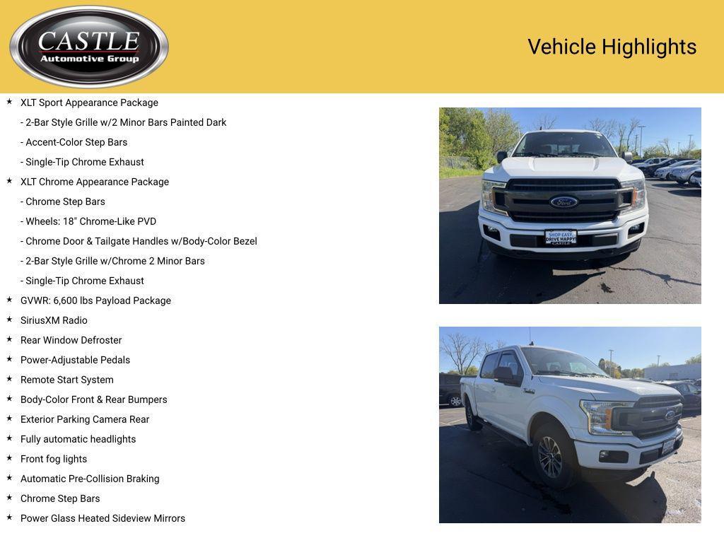 used 2019 Ford F-150 car, priced at $27,110