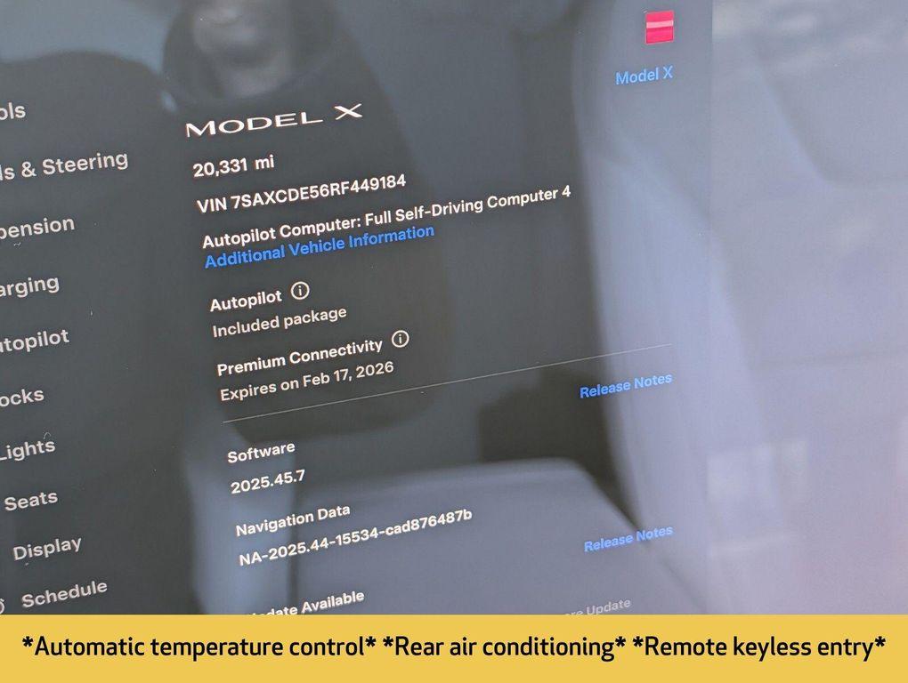 used 2024 Tesla Model X car, priced at $68,999