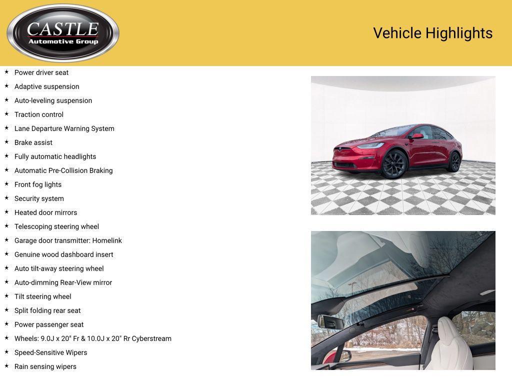 used 2024 Tesla Model X car, priced at $68,999