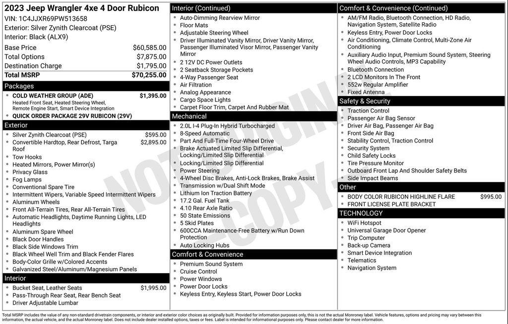 used 2023 Jeep Wrangler 4xe car, priced at $32,710