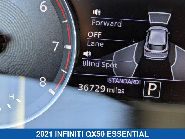 used 2021 INFINITI QX50 car, priced at $27,900