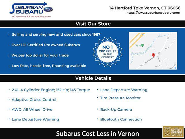 used 2025 Subaru Impreza car, priced at $24,300