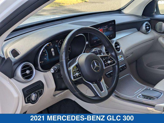 used 2021 Mercedes-Benz GLC 300 car, priced at $24,500