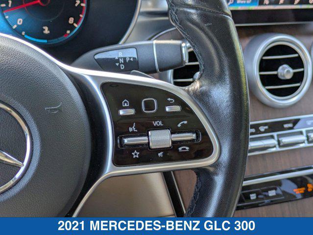used 2021 Mercedes-Benz GLC 300 car, priced at $24,500
