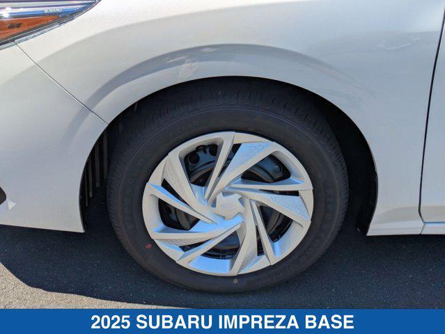 Crystal White Pearl 2025 Subaru Impreza Base