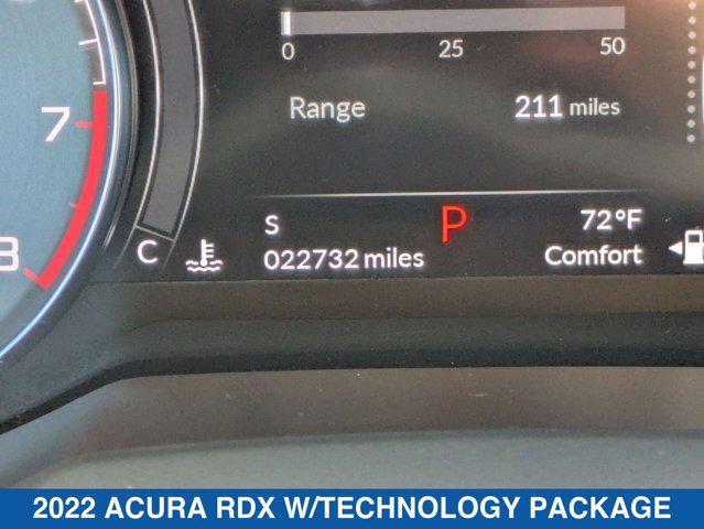 used 2022 Acura RDX car, priced at $34,500