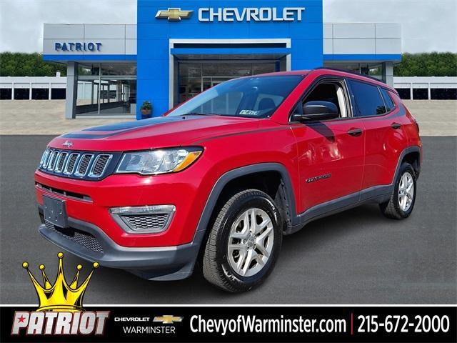 used 2018 Jeep Compass car, priced at $13,999