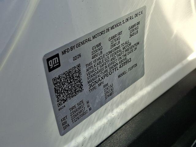 new 2026 Chevrolet Equinox car, priced at $31,994