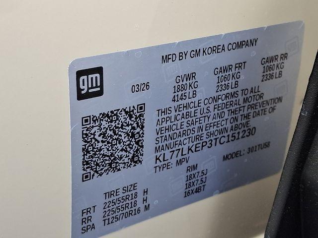 new 2026 Chevrolet Trax car, priced at $27,565