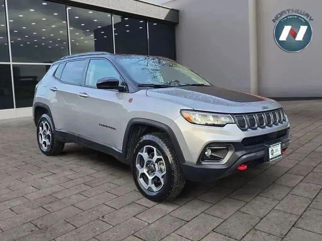 used 2022 Jeep Compass car, priced at $20,897