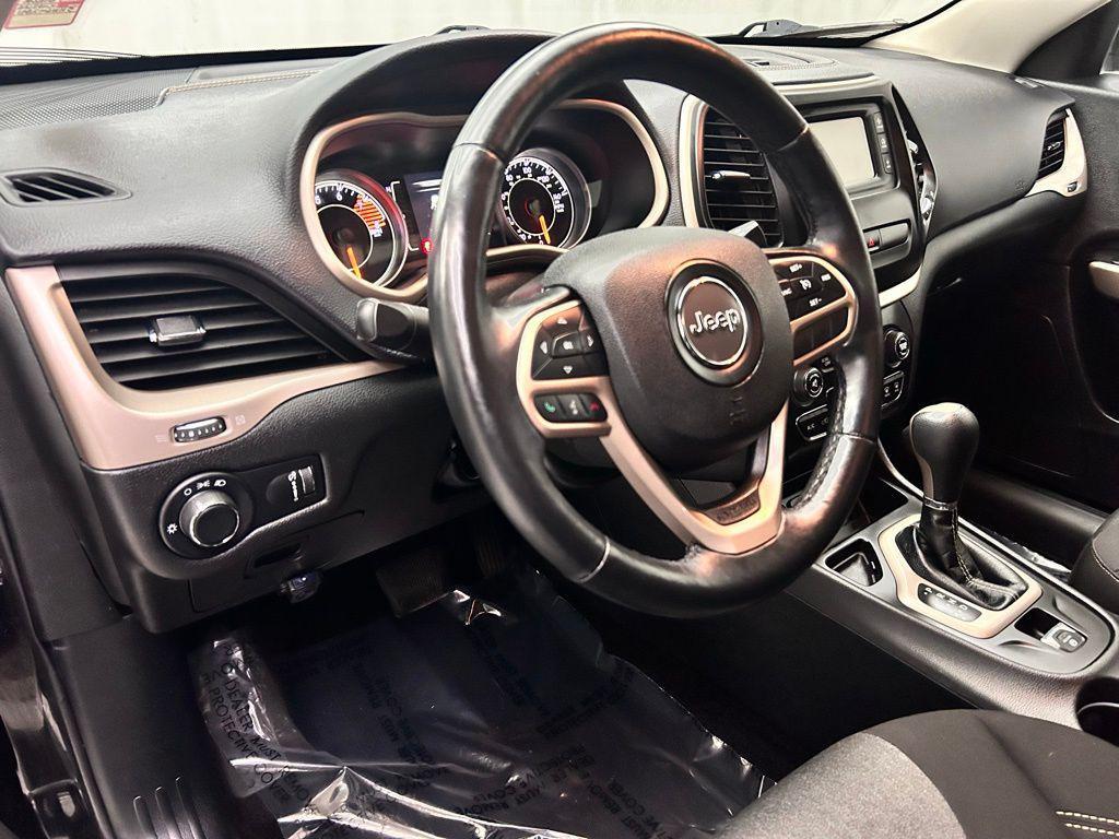 used 2017 Jeep Cherokee car, priced at $10,490