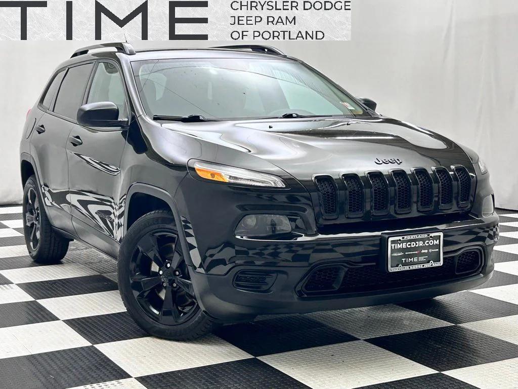 used 2017 Jeep Cherokee car, priced at $10,490