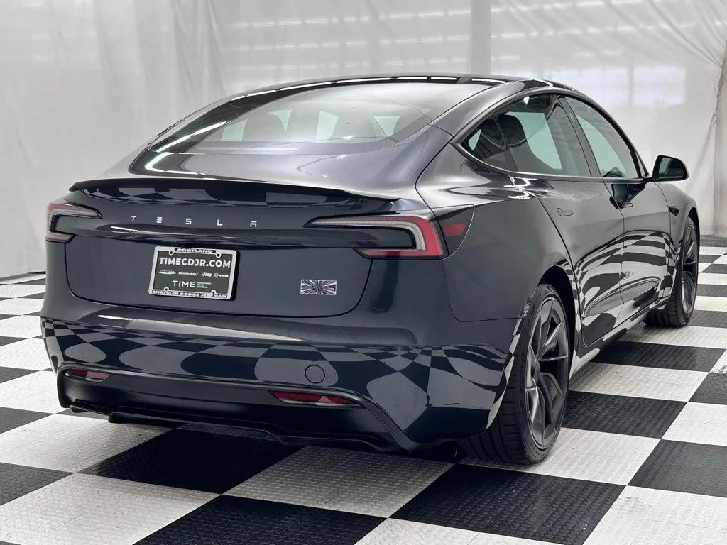used 2024 Tesla Model 3 car, priced at $47,895