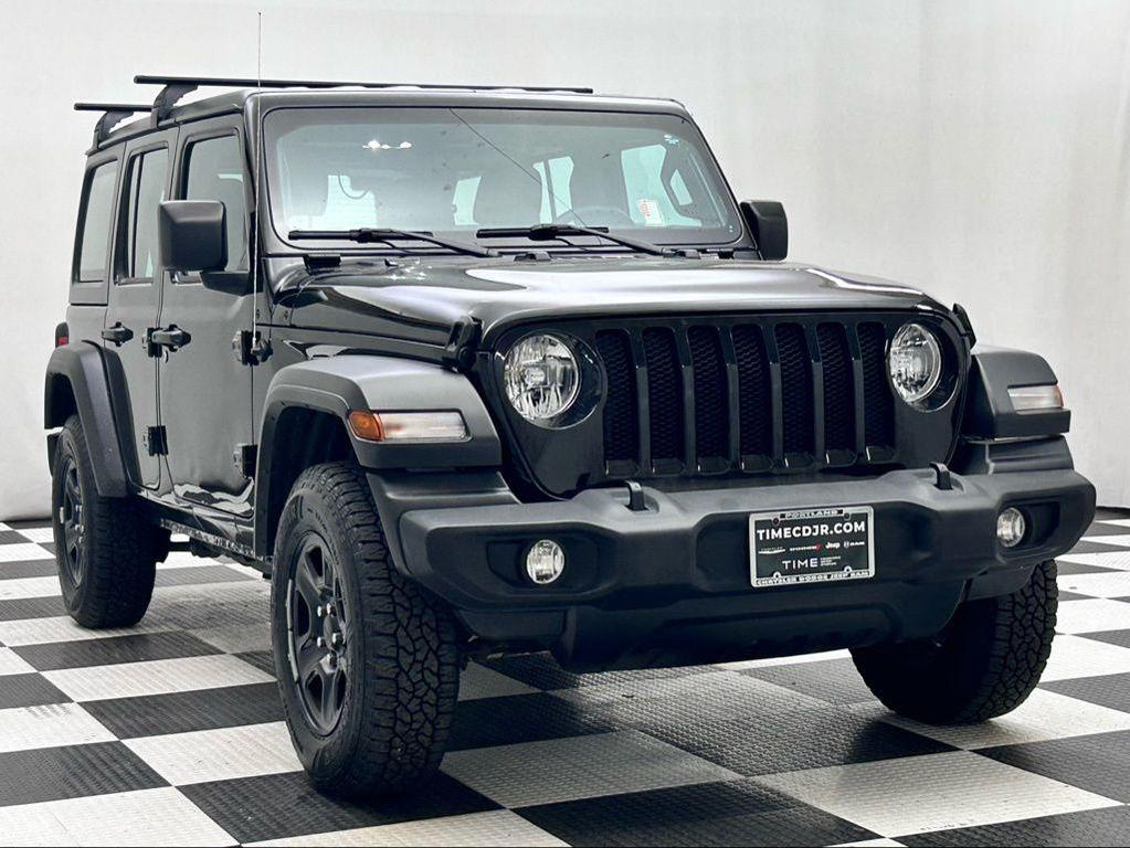 used 2022 Jeep Wrangler Unlimited car, priced at $25,995