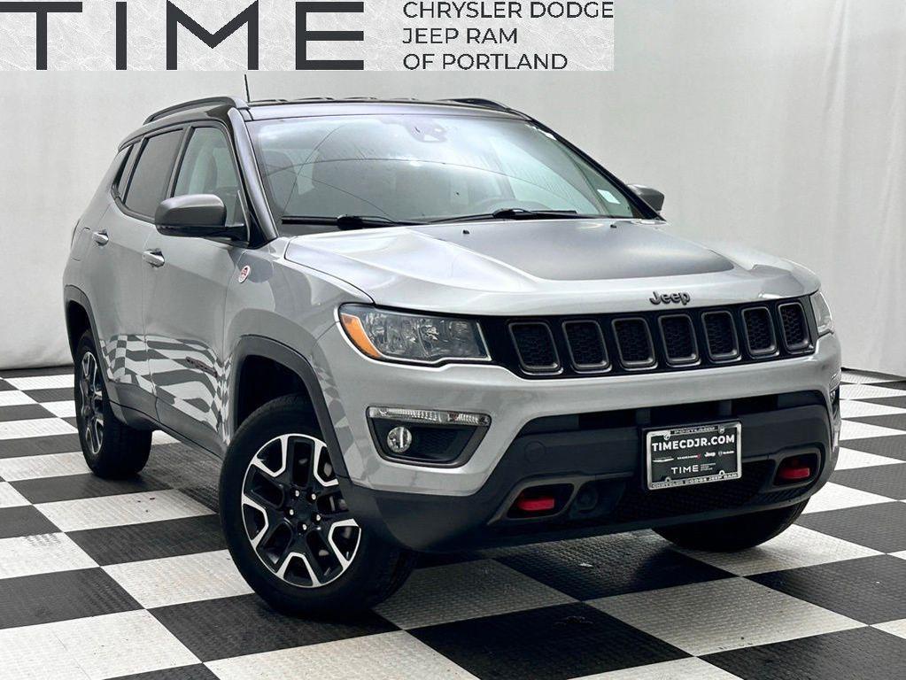 used 2021 Jeep Compass car, priced at $23,999