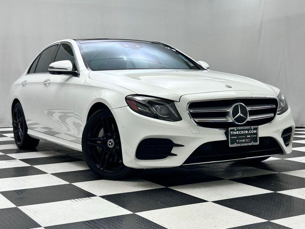 used 2018 Mercedes-Benz E-Class car, priced at $24,957