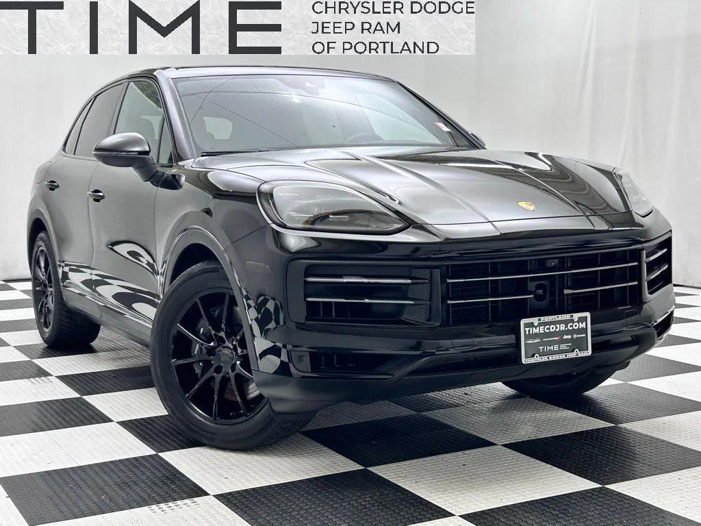 used 2024 Porsche Cayenne car, priced at $75,895