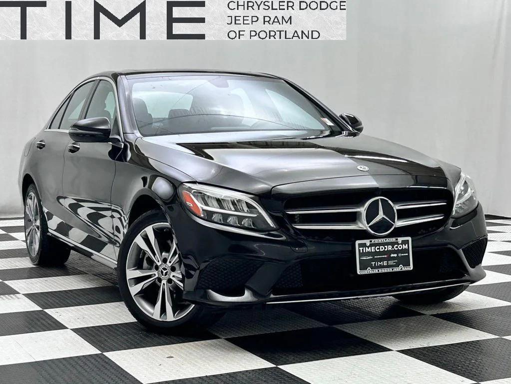 used 2019 Mercedes-Benz C-Class car, priced at $19,990