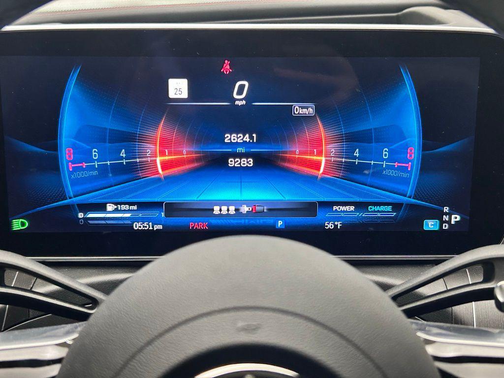 used 2024 Mercedes-Benz AMG C 43 car, priced at $56,995