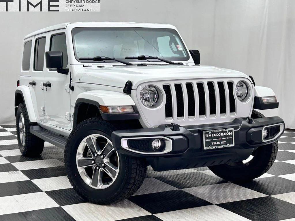 used 2018 Jeep Wrangler Unlimited car, priced at $21,674