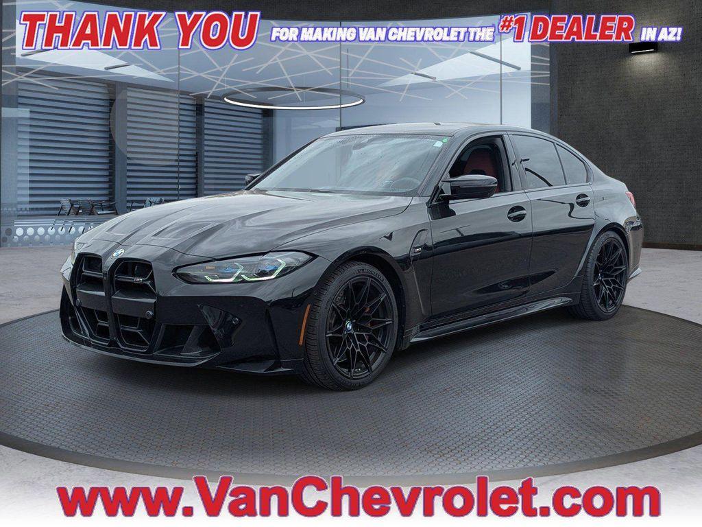 used 2023 BMW M3 car, priced at $67,918