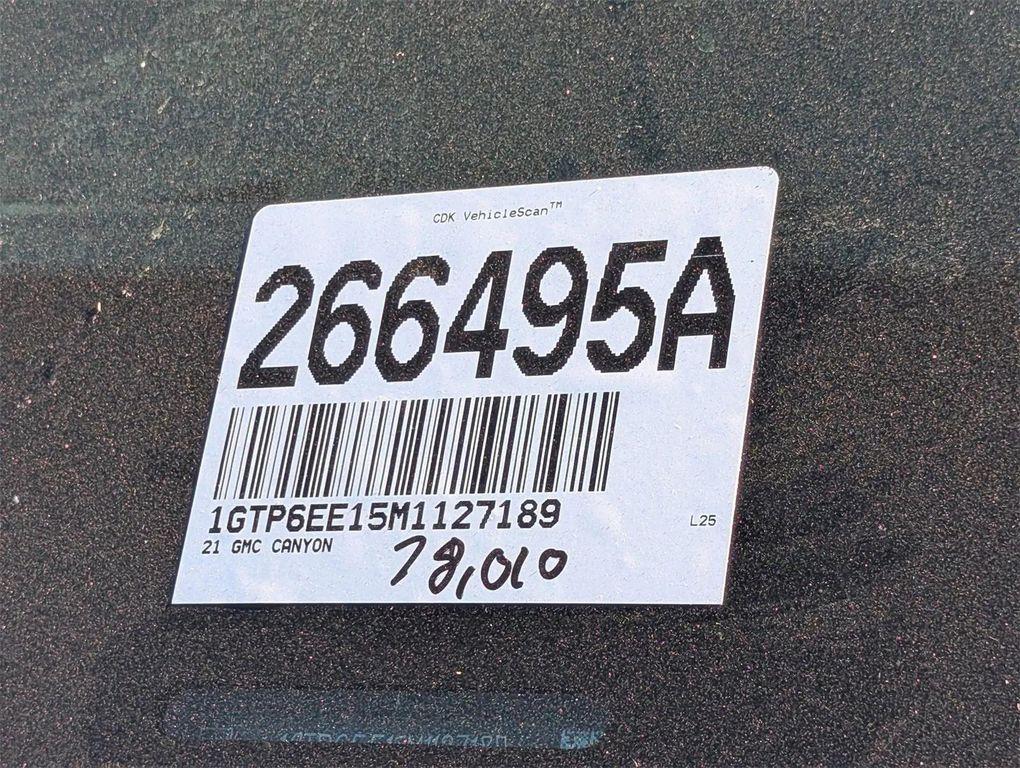 used 2021 GMC Canyon car, priced at $28,956