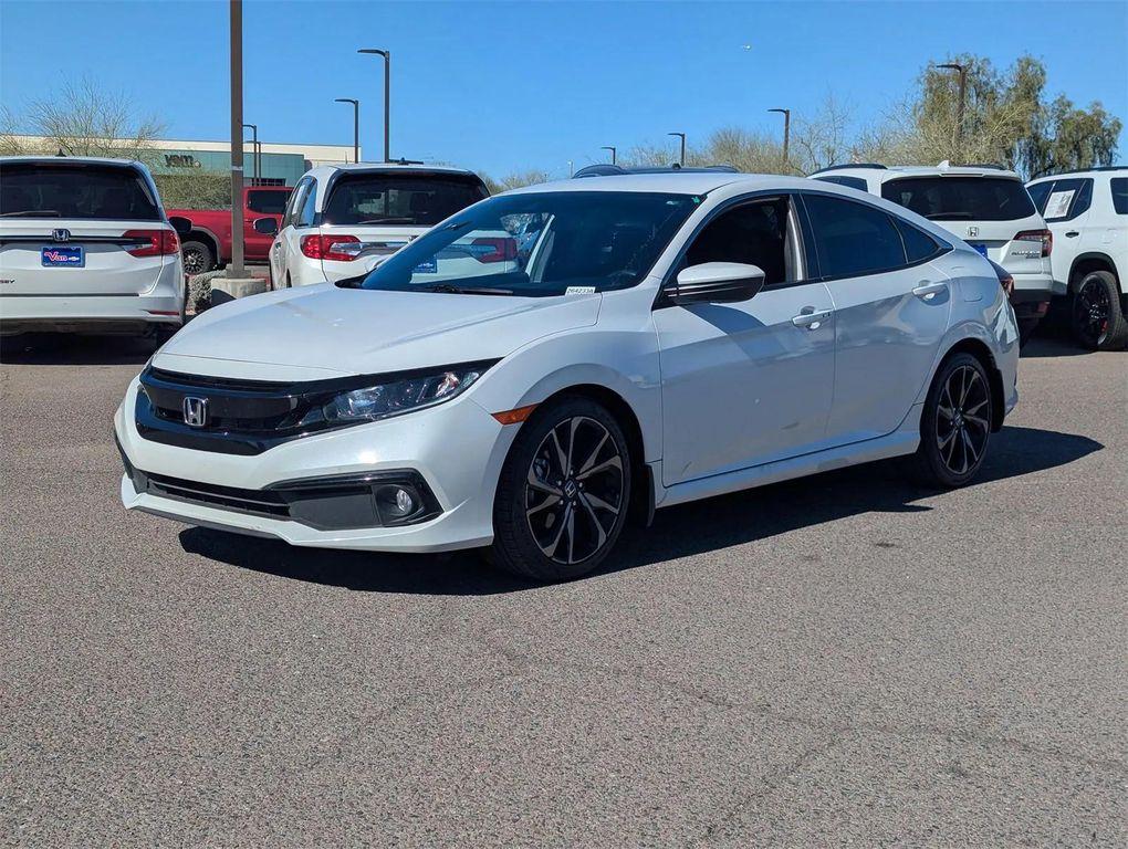 used 2021 Honda Civic car, priced at $23,556