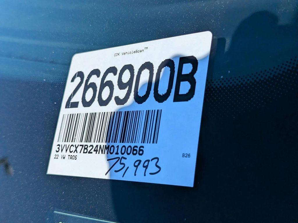 used 2022 Volkswagen Taos car, priced at $16,956