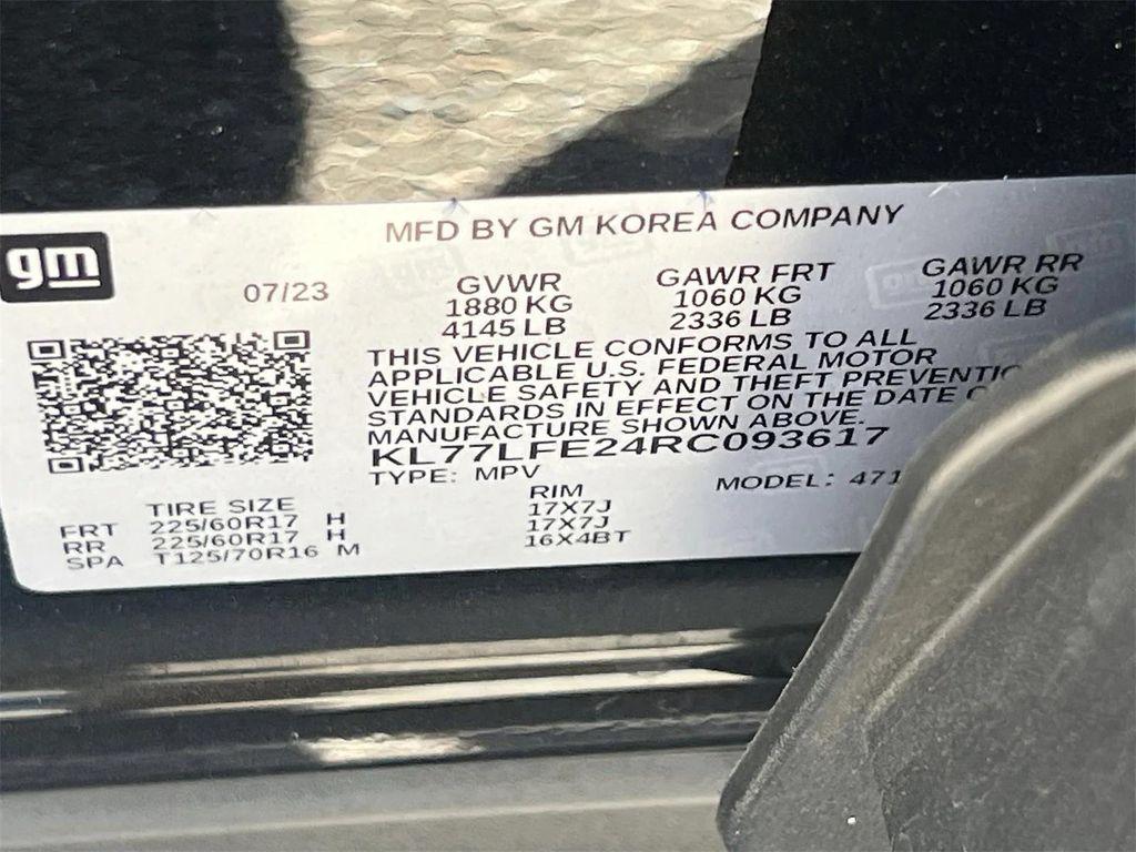 used 2024 Chevrolet Trax car, priced at $20,556