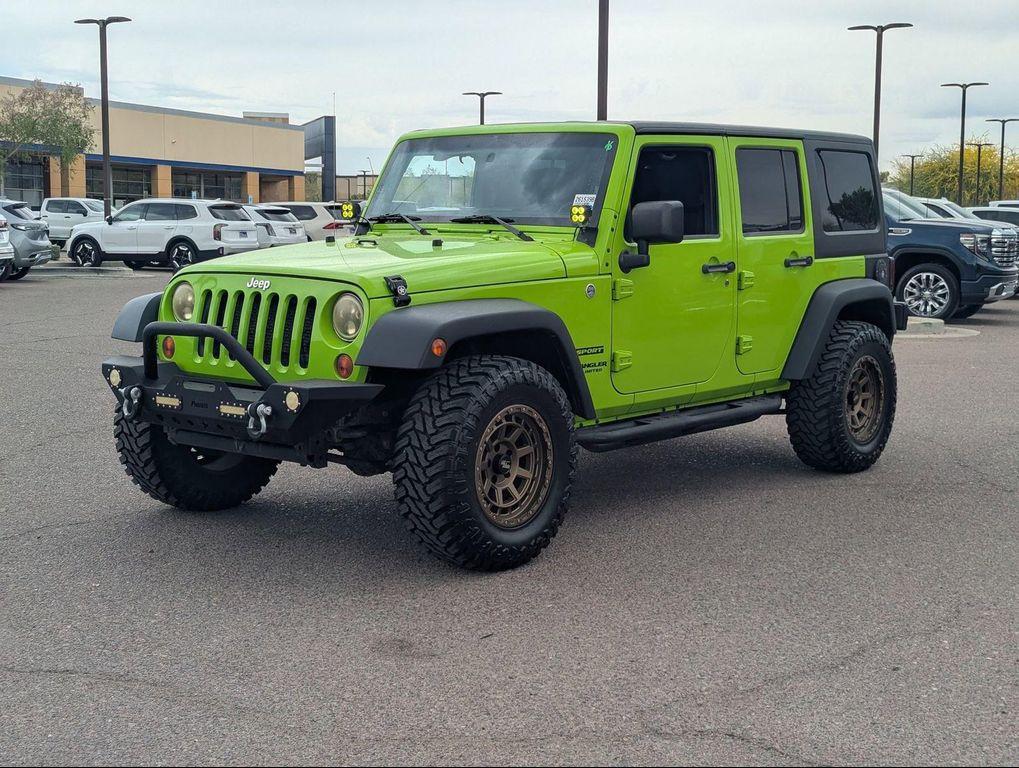 used 2013 Jeep Wrangler Unlimited car, priced at $13,248
