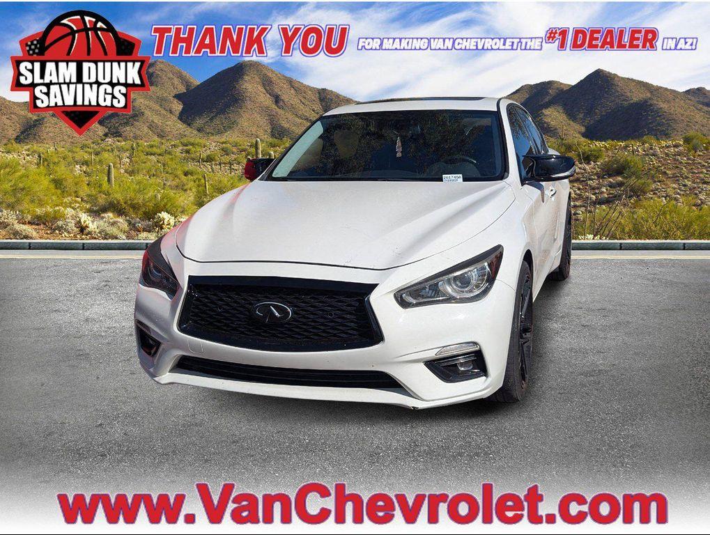 used 2018 INFINITI Q50 car, priced at $18,556