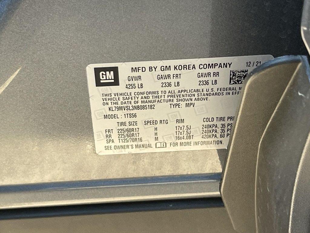 used 2022 Chevrolet TrailBlazer car, priced at $24,286