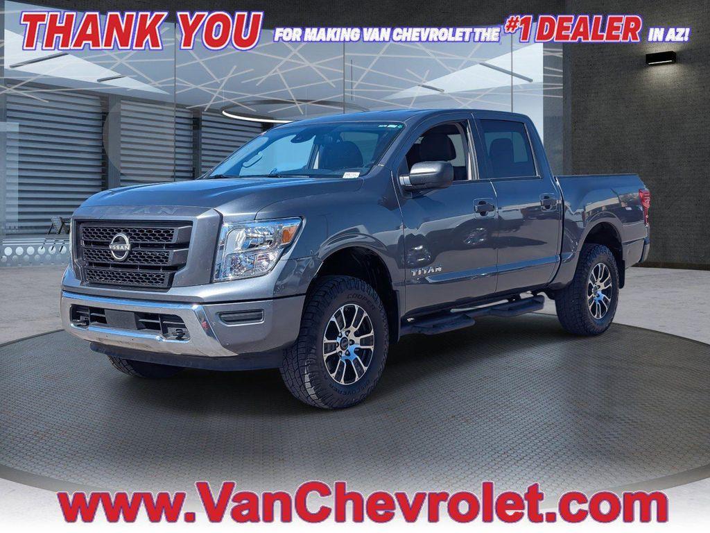 used 2024 Nissan Titan car, priced at $26,094