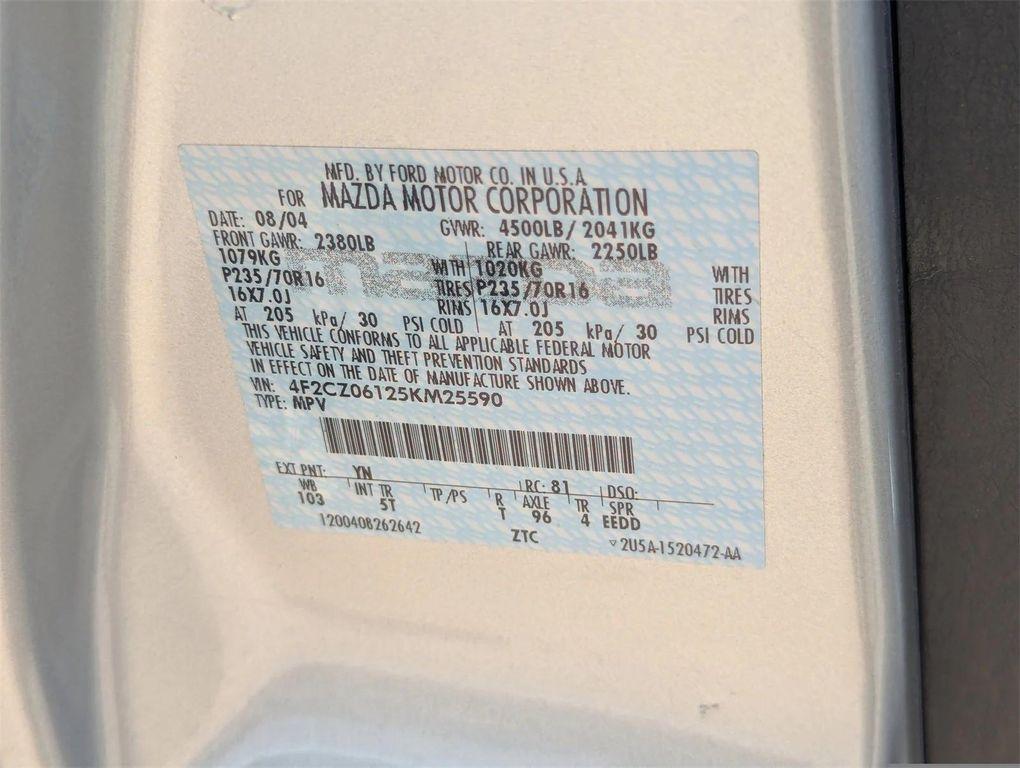 used 2005 Mazda Tribute car, priced at $8,522