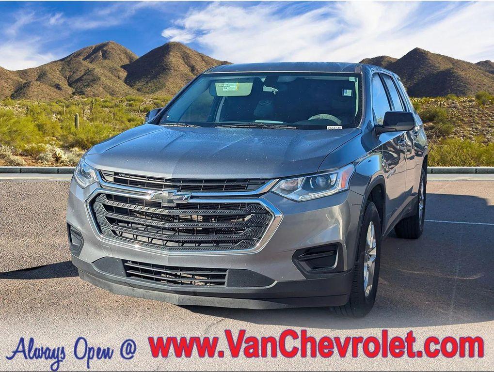 used 2021 Chevrolet Traverse car, priced at $17,799