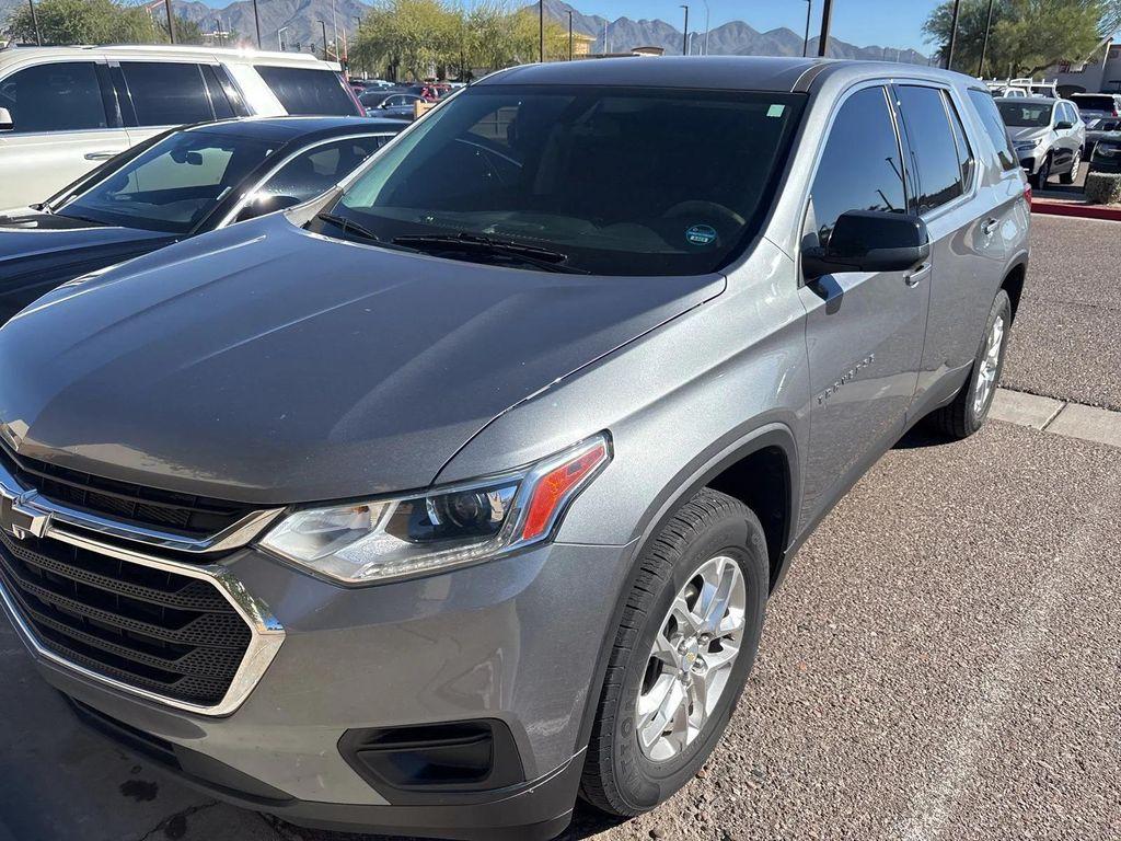 used 2021 Chevrolet Traverse car, priced at $18,714