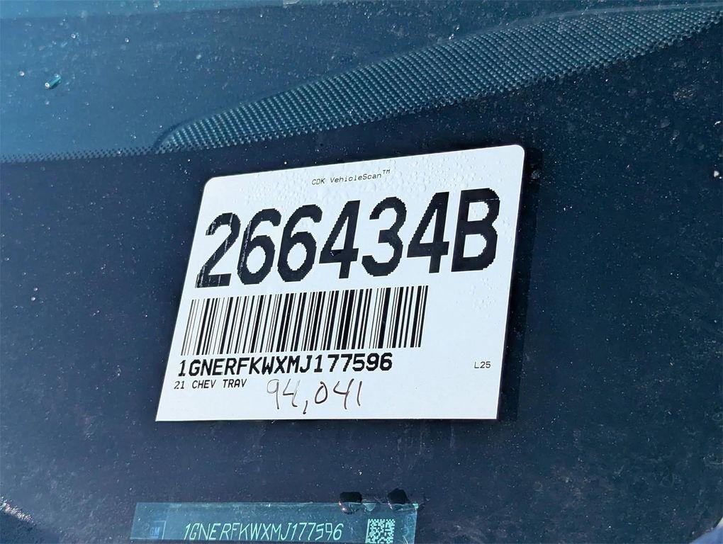 used 2021 Chevrolet Traverse car, priced at $17,799