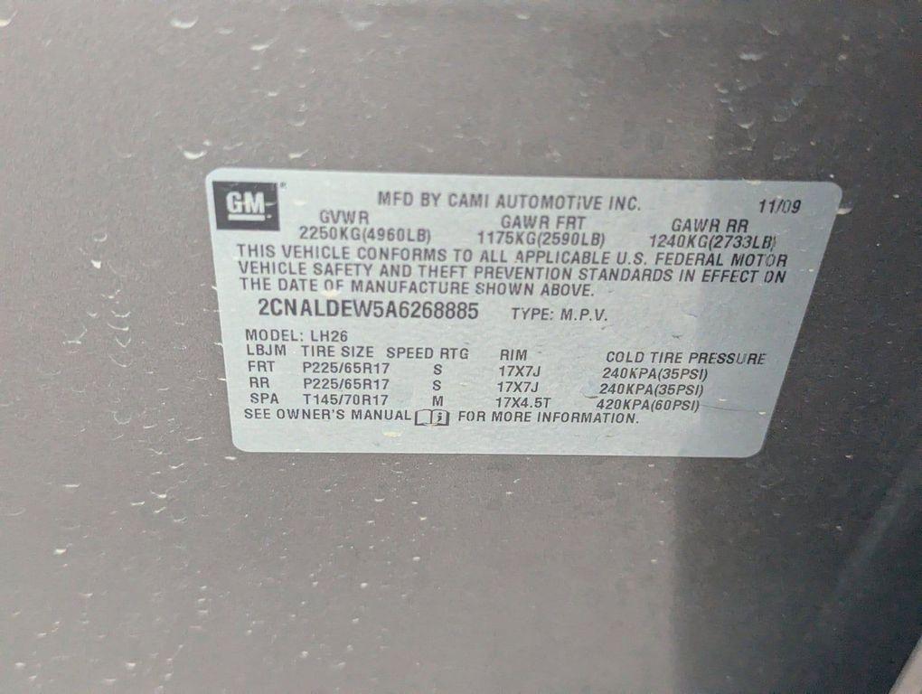 used 2010 Chevrolet Equinox car, priced at $7,856