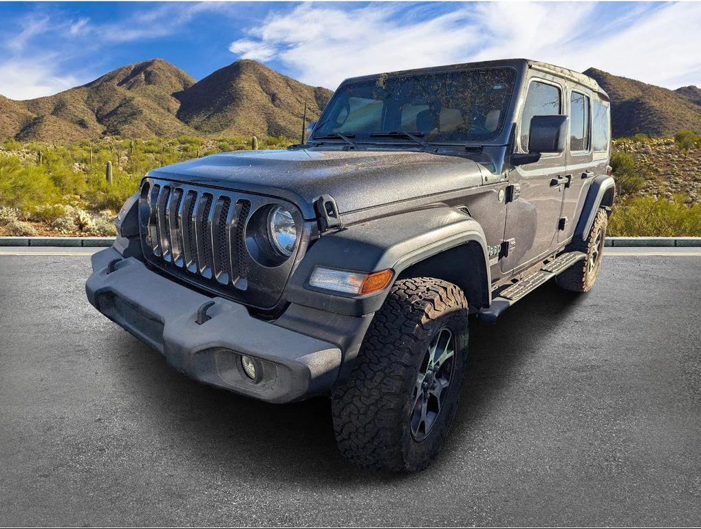 used 2018 Jeep Wrangler Unlimited car, priced at $19,623