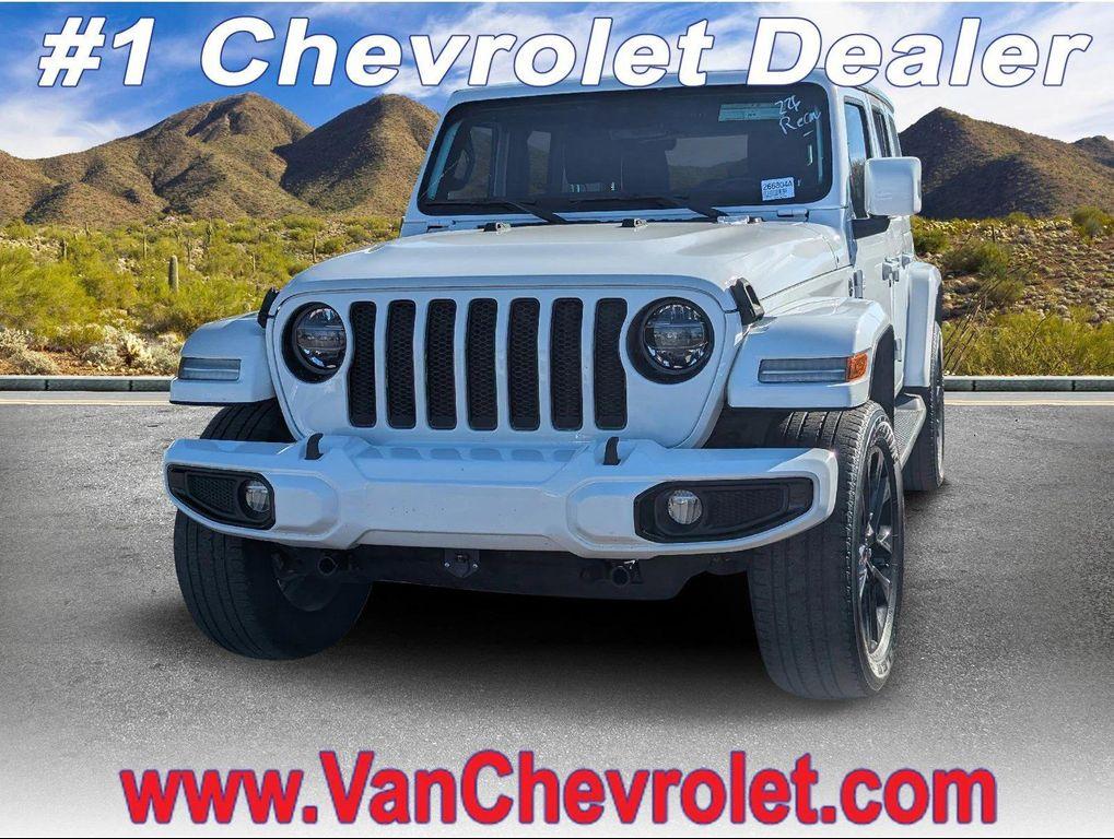 used 2021 Jeep Wrangler Unlimited car, priced at $31,686